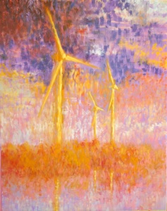 Wind Turbines (c) Jamie MacDonald 2009.  Used with permission of the artist.